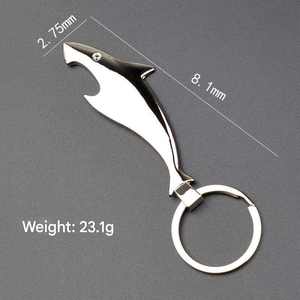 Llavero Abridor de Botellas con Forma de Tiburón, de Aleación de Zinc, Ecológico, Duradero, con Logotipo Personalizado, Promocional - Product Image 2