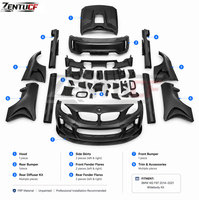 Kit carrosserie large amélioré M2/M235/F22, capot en fibre de carbone compatible avec BMW Série 2 M2/M235/F22 2014-2021 – Vente en gros pour revendeurs