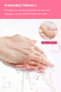 Disponibile - Offerta Speciale: Kit Cera Depilatoria allo <span class=keywords><strong>Zucchero</strong></span> <span class=keywords><strong>con</strong></span> Strisce Depilatorie e Spatole in Legno/Plastica - Product Image 5