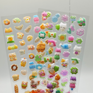 Adesivi 3D in Resina Epossidica a Cupola per Ragazze, Effetto Bonbon, Impermeabili, Resistenti alle Intemperie, per Esterni, Decorazioni per Insegne <span class=keywords><strong>Hello</strong></span> <span class=keywords><strong>Kitty</strong></span>, Cinghie - Product Image 2