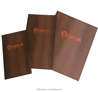 Nouveau et Original Cuir Check Presenter Carte Menu de Mariage
