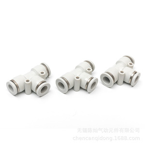 Raccords pneumatiques Chen Can en plastique et acier, connecteurs pneumatiques 4Pe 6Pe 8Pe 10Pe 12Pe 14Pe 16Pe - Product Image 2