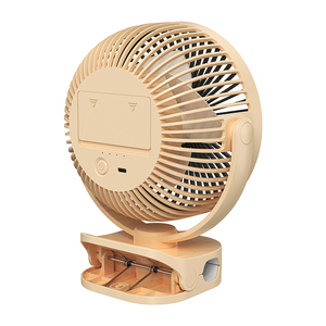 Bán Buôn USB Có Thể Sạc Lại Có Thể Gập Lại Máy Tính Để Bàn Bàn Bàn Fan Cầm Tay Kẹp Clip Khẩn Cấp LED Ánh Sáng 360 Xoay Ngoài Trời Hộ Gia Đình - Product Image 3