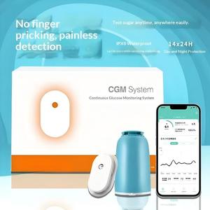 Moniteur dynamique <span class=keywords><strong>de</strong></span> <span class=keywords><strong>glycémie</strong></span>, <span class=keywords><strong>capteur</strong></span> CGM, suivi <span class=keywords><strong>continu</strong></span> du glucose sur 24 heures, application <span class=keywords><strong>de</strong></span> suivi des données, système <span class=keywords><strong>de</strong></span> surveillance continue du glucose - Product Image 4