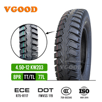 VGOOD KW203 Ban Motor Dual-Purpose 2.50-17 M/C 43L 4.00-12 4.50-12 5.00-12 Performa Tinggi Dengan Harga Terjangkau