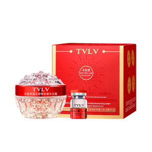 Juego de crema hidratante <span class=keywords><strong>antiarrugas</strong></span> de células sólidas de placenta de oveja Tvlv, <span class=keywords><strong>Aloe</strong></span> <span class=keywords><strong>Vera</strong></span> para crema de aceite de esencia para líneas finas, colágeno que se desvanece - Product Image 5