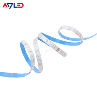 Lampu Strip LED RGBIC 8mm Tipe S Zigzag WS2815 DC12V yang Dapat Diatur Alamatnya, Dapat Dipotong, dengan Wi-Fi/ dan IP20 untuk Papan Nama Bisnis