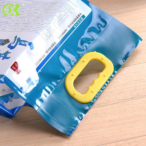 מודפס מותאם אישית 1 ק "ג 2 ק" ג 5 ק "ג 10 ק" ג 25 ק "ג אריזת אורז אריזת אורז ידית אבטחה מצופה - Product Image 6