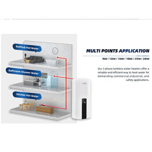 Hoge Kwaliteit 3S Fast Verwarming Dc Pomp Doorstromers Douche Instant Kachels Elektrische Tankless Hot <span class=keywords><strong>Water</strong></span> - Product Image 5