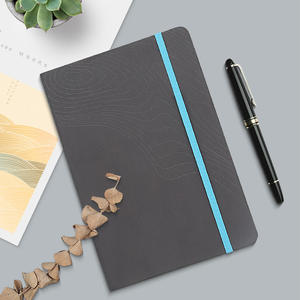 Quaderno <span class=keywords><strong>A5</strong></span> con Copertina in Tessuto, Rilegatura di Alta Qualità, Nuovi Colori, Logo Personalizzato con Elastico - Product Image 5