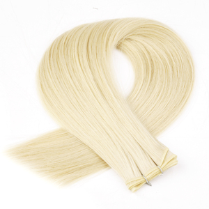 Extensions de cheveux K.SWIGS Genius Weft 100% cheveux humains, alignées, fines, légères, sûres, réutilisables, lisses, durables, longueur, couleur et texture personnalisées - Product Image 2