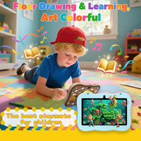 Tablet Anak YP 7-Inci MTK Android Baru, Kamera Ganda, Layar HD, 2GB+16GB, USB-C, Wi-Fi, Mainan Edukasi Terbaik, Hadiah Black Friday