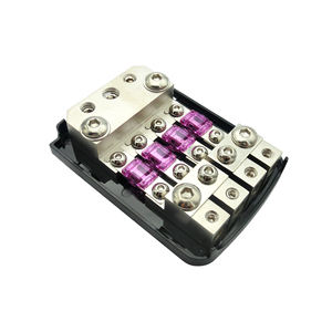 Bloc de fusibles de distribution audio automobile 100A 4 entrées 3 sorties Porte-fusible ANL avec cache anti-poussière - Product Image 4
