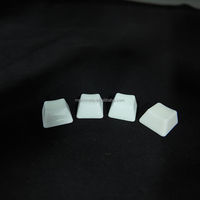 Ensemble de touches de clavier en céramique à glaçure craquelée multicolore de qualité supérieure, profil OEM pour les touches WASD et les fléchettes, clavier mécanique