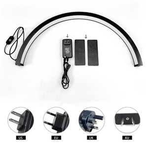 <span class=keywords><strong>Lampe</strong></span> de table de manucure Nial Salon, <span class=keywords><strong>lampe</strong></span> annulaire, lumière demi-lune, lumière LED demi-lune pour table de manucure - Product Image 4