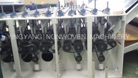YINGYANG YYQS - Máquina de Tejer de Alta Eficiencia y Fácil Operación con 15 Rodillos para Maquinaria de Tejido No Tejido