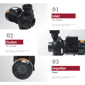 Bomba de Superficie Solar ZRI de CC Sin Escobillas de 4 HP, Bomba de Refuerzo de Alta Presión para Riego Agrícola con Agua Clara, Flujo de 80000 L/h, Altura de 17 m - Product Image 2