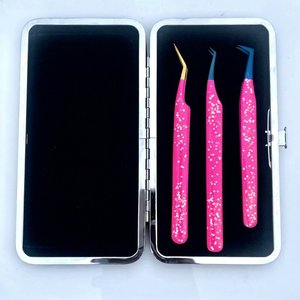 Eco Friendly Magnetic Eyelash Tweezers Case Square <b>Storage</b> <b>Box</b> with Custom Logo Sustainable Packaging - Product Image 1