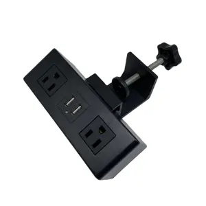 Extension Cord With Usb Outlet Computer Desk With Tv Power Strip USB A+C 18W