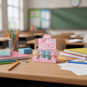 Cute Cat Pencil Sharpener Mechanical Manual Silicone Blade Standard Size School Office Supply Writing Accessory - Product Image 2