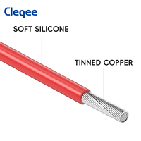 Kit de câbles de test Cleqee-2 P1050B avec pince crocodile + harpon en U + sonde de test de perforation + câble de test empilable avec prise banane blindée de 4 mm