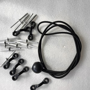 ชุดตะขอเกี่ยวเชือกสำหรับความบันเทิงลอยน้ำ วัสดุ PVC ทนทาน สำหรับกิจกรรมกลางแจ้งในทะเลสาบ แม่น้ำ อุปกรณ์เสริมสำหรับทุกเพศ - Product Image 4