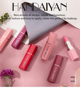 Handaiyan ลิปสติกผิวด้าน6สีไม่ติดถ้วยลิปกลอสเกาหลีติดทนนานเครื่องสำอางแต่งหน้าลิปแบบไม่ติดถ้วยกันน้ำ - Product Image 5