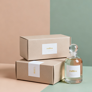 กล่องกระดาษคราฟท์พิมพ์แบบสั่งทำสำหรับบรรจุภัณฑ์เพื่อการดูแลผิวฟอยล์สีทองและโลโก้ที่กำหนดเองสำหรับฉลากผลิตภัณฑ์เครื่องสำอาง - Product Image 4