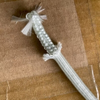 Cordon d'étanchéité en fibre de verre tissée pour four à haute température, diamètre 5mm-30mm, résistance à la chaleur 600°C