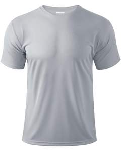 <b>Men's</b> Oversized Rashguard <b>Shirts</b> Short Sleeve UPF 50+ Sun Protection SPF <b>T</b>-<b>Shirt</b> Quick Dry Fishing <b>Swim</b> Athletic Tops - Product Image 5