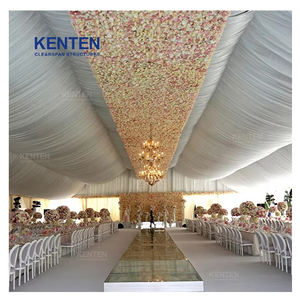 Tendone Robusto e Lungo per Banchetti Struttura Prefabbricata Padiglioni per Matrimoni 40mx60m in Lega di Alluminio 20x40 30x30 Metri Tenda Piramidale per Eventi - Product Image 1