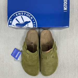 Sandalias Ortopédicas de Gamuza Vacuna y Pantuflas de Corcho con Soporte de Arco, Ligeras, Inspiradas en s-Factory Direct - Product Image 1