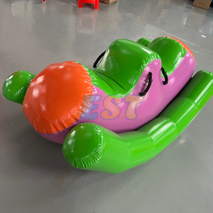 Bateau gonflable drôle de balançoire pour le <span class=keywords><strong>parc</strong></span> aquatique Jeux d'eau d'été Jouet de jeu d'eau flottant de <span class=keywords><strong>lac</strong></span> <span class=keywords><strong>et</strong></span> de mer - Product Image 2