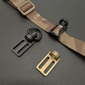 LWXC táctico Metal QD <span class=keywords><strong>Sling</strong></span> adaptador <span class=keywords><strong>Sling</strong></span> Swivel Loop Mount armas accesorios de caza K2059 - Product Image 2