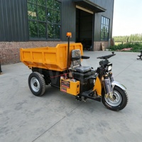 Mini-dumper électrique de 1,5 tonne avec système de déchargement automatique entièrement hydraulique pour mines souterraines étroites