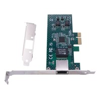 Tarjeta de red Gigabit PCI-E1X RJ45 para gráficos de computadora, puerto de alta velocidad de 1000m, YB3515 en stock, transferencia de control maestro