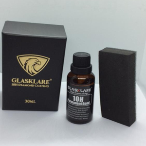 GlasKlare 10H ไดมอนด์โค้ทติ้ง 30 มล. น้ำยาเคลือบแก้วเซรามิกป้องกันรอยขีดข่วน  น้ำยาเคลือบสีรถยนต์  น้ำยาขัดเงารถยนต์  ดูแลรักษารถยนต์ - Product Image 2