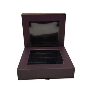 Boîtes cadeaux en papier artistique en forme de <span class=keywords><strong>livre</strong></span> avec fermeture magnétique écologique, logo personnalisé de luxe, estampage à chaud - Product Image 4