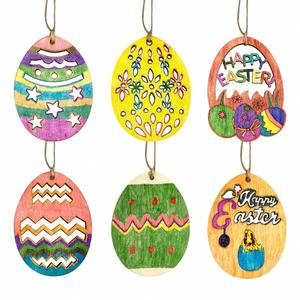 Wholesale 30 Pcs Wooden <b>Easter</b> <b>Ornaments</b> Unfinished Wooden Egg Decorations for <b>Easter</b> Crafts and Party Supplies Dropshipping - Product Image 3