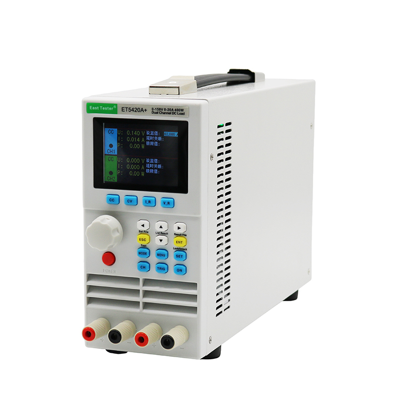 ET5420A+ Battery Tester Dual-Channel Adjustable Programmable DC Electronic Load Battery Indicator Battery Monitor