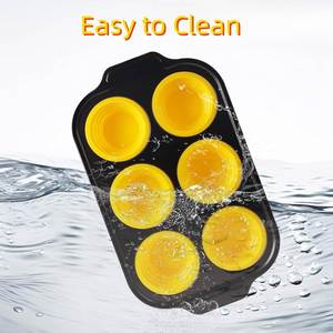Plaques et moules de cuisson en silicone en acier au carbone haute résistance, tapis de cuisson, outils de pâtisserie - Product Image 2