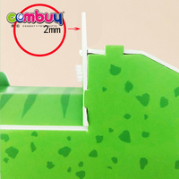 Jeu d'assemblage éducatif en carton pour enfants de 5 à 7 ans, modèle 3D en papier, non toxique, moins de 50 pièces