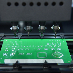 Grande promotion en UE SMT550 avec 4 têtes Led ampoule smd Pick and Place Machine avec haute vitesse et Machine de production électronique - Product Image 5