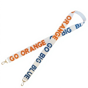 CRYSTAL CRAFT GO ORANGE <b>BIG</b> BLUE Vintage Embroidered Beaded Ribbon Strap Hook Fashion Colorful Webbing <b>Handbag</b> Accessory - Product Image 1