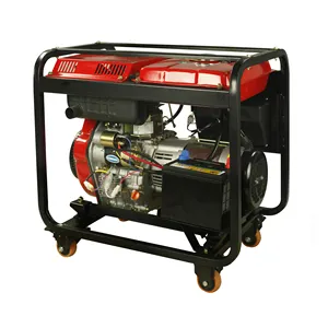 Electric Start 10kva 8kw Trolley Stand-By Diesel Generator Set