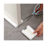 Tira de sellado de espuma para puertas y ventanas Tope de puerta Tira de sellado a prueba de viento Protector de tira de sellado inferior de puerta