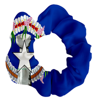 Élastiques à cheveux avec drapeau de Sainte-Kitts-et-Névis pour femmes, filles et enfants, accessoires patriotiques pour queues de cheval