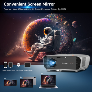 Proyector 4K con Enfoque Automático para Películas, Wifi 5G, 6, Resolución Nativa 1080P Full HD, Android TV, Cine en Casa, 1850ANSI, HDR, Proyector de Video para Luz Diurna - Product Image 3