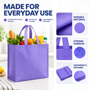 Bolsa de Mano Ecológica Personalizada con Logotipo OEM al por Mayor, Impresa en Grabado, para Compras, Promoción y Publicidad - Product Image 2
