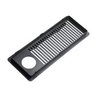 Maille respirante en plastique pour boîtiers d'ordinateur, accessoires de ventilation et de refroidissement pour ordinateur de bureau - Quincaillerie perforée pour meubles